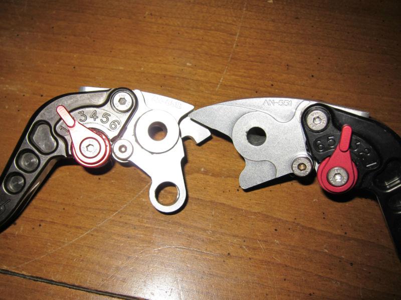 2003 honda rc51 crg levers 