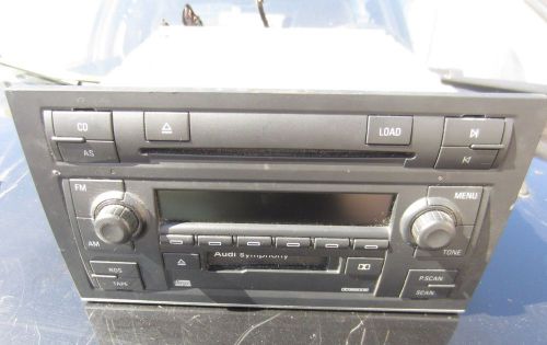 02-05 audi symphony ii radio head unit 8e0035195g