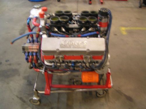 Rodeck 410, brodix weld tech, kinsler injectors,complete sprint car motor