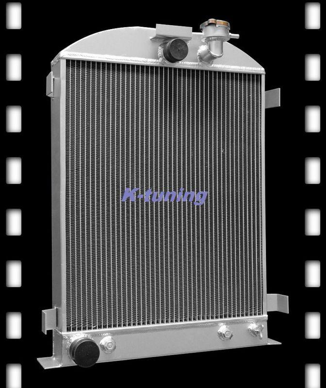 62mm 3 rows/cores 1932 ford hi-boy ford engine 1932 aluminum radiator 