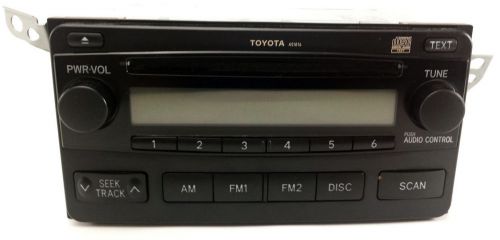 Toyota a51816 04-08 matrix radio cd player oem
