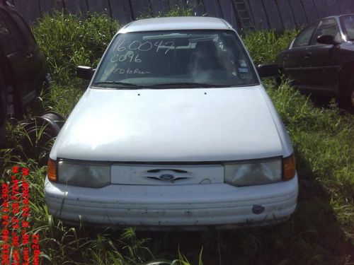 Brake master cyl sedan automatic transmission fits 94-96 escort 201261