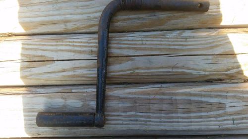 Model t ford early crank handle 1915 to 1921  good spring, handle rotates