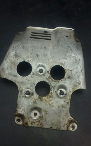 1983 1984 honda 250r atc oem frame motor skid plate 83 84 atc250r engine guard