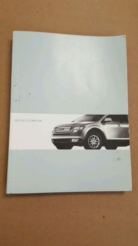 2008 ford edge owners manual book