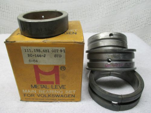 Volkswagen main bearing set  std id/ .040 case/ .040thrust  1200-1600