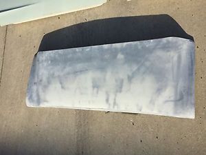 1967-1968 fastback ford mustang fiberglass decklid trunk drag race pro street