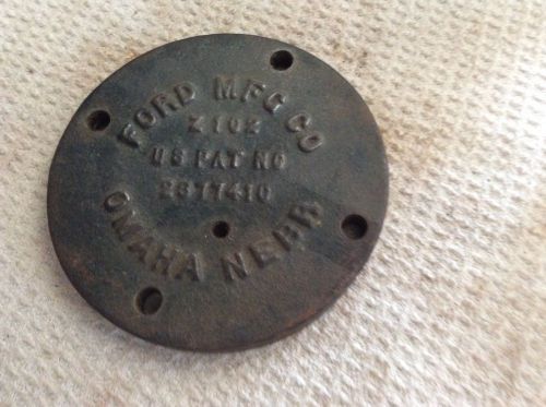 Antique cast iron ford axel plate ford parts collectors