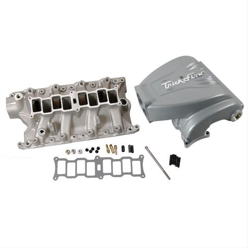 Trick flow intake manifold r-series aluminum silver multi-port ford 351w 5.8l