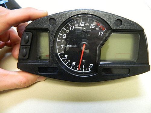 Honda cbr600rr cbr 600rr dash gauges speedometer 13 14 15 16 gauge speedo