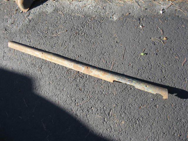 1955 56 57 chevy nomad pontiac safari lower long inside moulding trim pass   #2