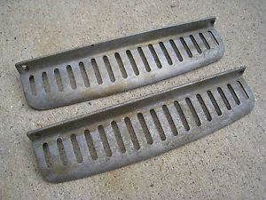 Original 1926 dodge brothers running board step plate stops 1924 1925 1927 set 2