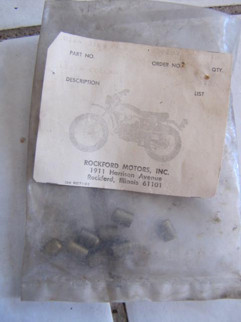 Bridgestone rockford motorcycle nos lever pin collar 50 90 gt350 175 200