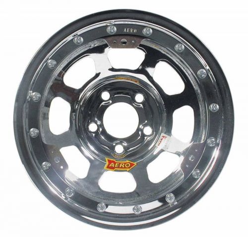 Aero race wheel 53 series chrome beadlock 5x4 3/4 bolt pattern 3&#034; offset