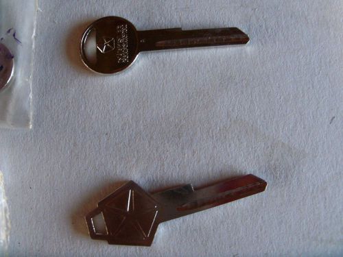 1969-79 nos keys chrysler dodge dart charger cuda challenger swinger scamp mopar