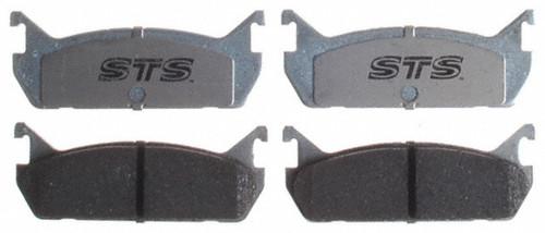 Raybestos sgd458c brake pad or shoe, rear-service grade brake pad