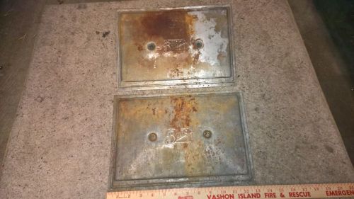 1929-1930 buick engine side plate covers