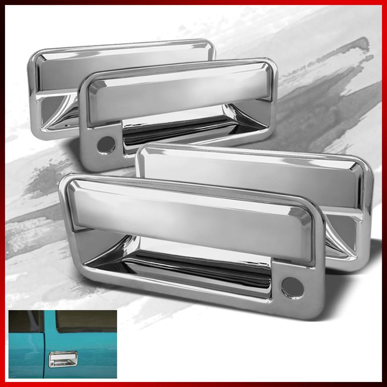 88-98 c/k pickup 92-99 suburban yukon 95-99 tahoe 4 door chrome handle cover