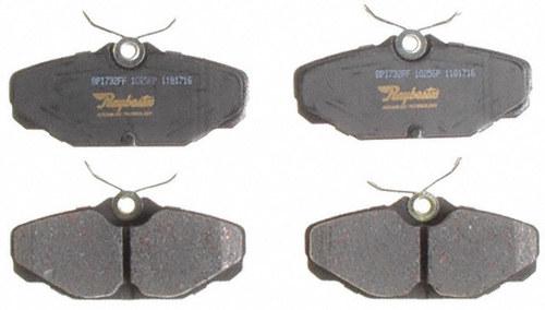 Raybestos atd610c brake pad or shoe, rear-advanced technology brake pad