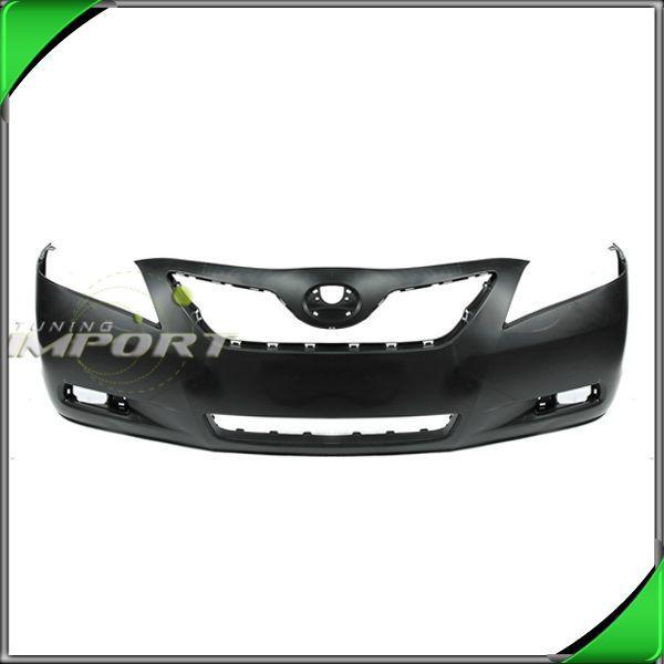 07 08 09 usa built toyota camry non primered +fog hole front bumper cover new