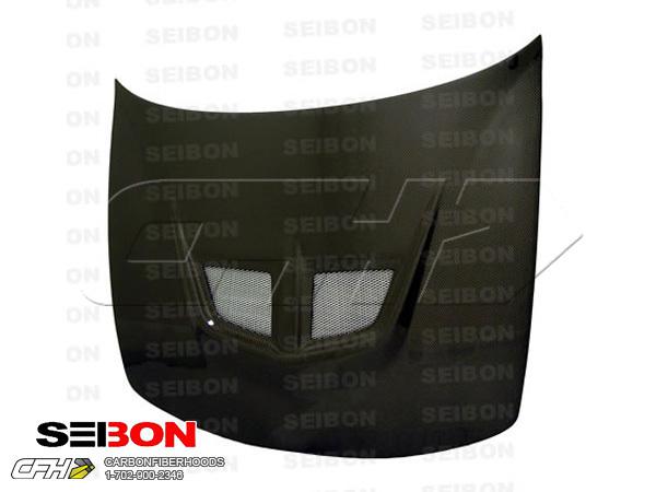 Seibon carbon fiber evo-style carbon fiber hood kit auto body acura integra 94-0