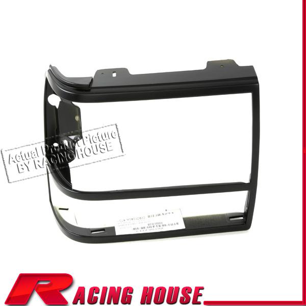 Passenger side frame head light lamp door bezel 91-94 ford explorer right black