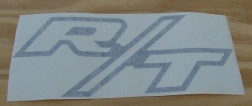 Mopar 71 challenger charger r/t hood decal new black dd0301