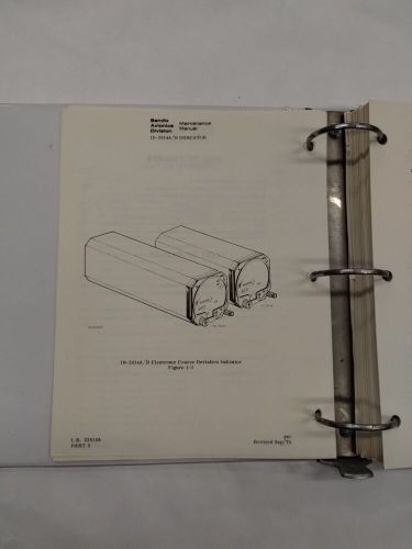 Bendix in-2014a/b indicators part 5 maintenance manual-original.