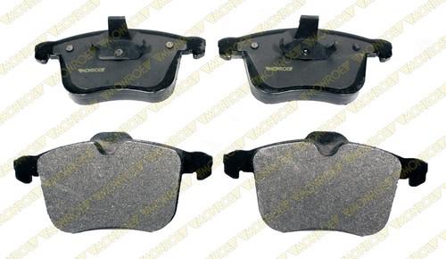 Monroe dx1257 brake pad or shoe, front-monroe dynamics brake pad