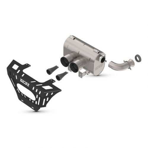 Vance fits &amp; hines can am can-am maverick x3 s/o ss slip-on exhaust