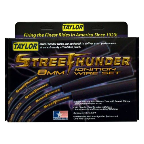 Taylor cable 51007 - street thunder™ 8mm ignition wire set