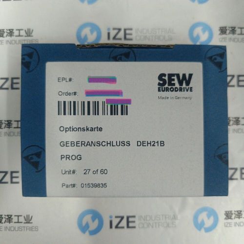 Sew deh21b option card geberanschluss deh21b prog