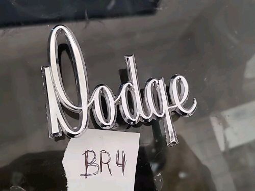 Vintage 1967 68 dodge dart hood emblem badge oem 2786482 mopar