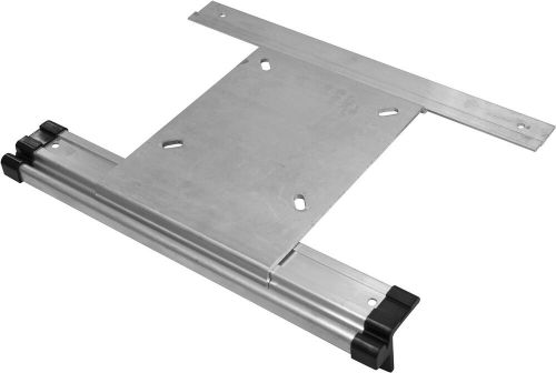 15&#034; pre-drilled bracket plate kit for boat seat mount slide bench pedestal base