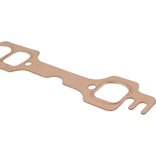 Copper exhaust gasket - d-port heads, fits chevy small block