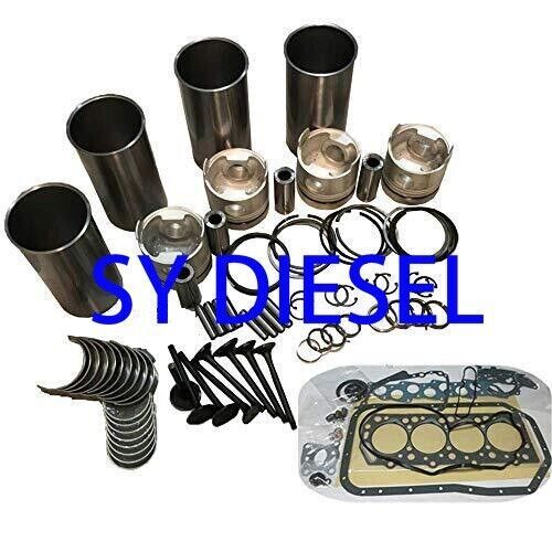 Fd42 overhaul rebuild kit full gasket set valves for nissan engine repair parts