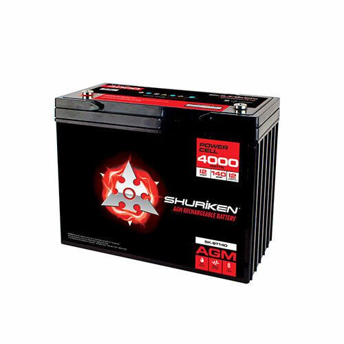 Shuriken sk-bt140 4000w 140amp 12v battery