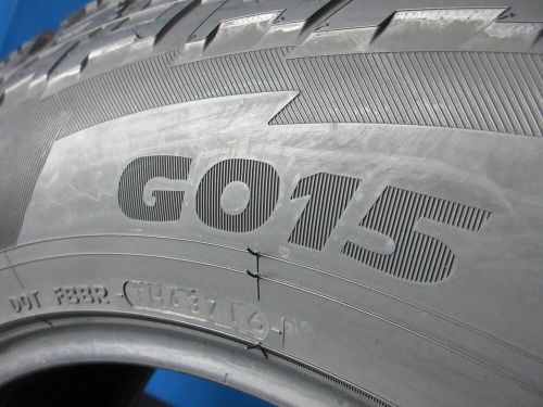 2 used yokohama geolandar a/t g015  lt275 65 20  10-11/32 &amp; 11-12/32 tread  p190