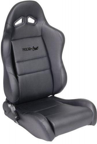 Scat sportsman racing seat - right - blk syn leather