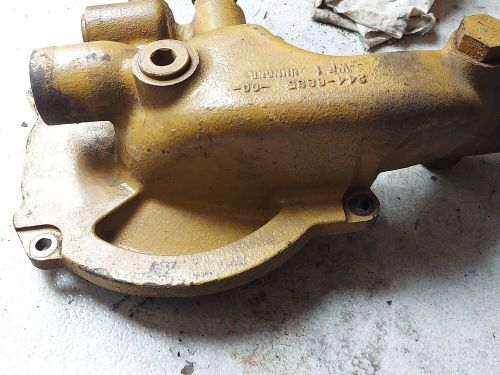 Caterpillar c15 water pump cover 2446835 genuine oem cat