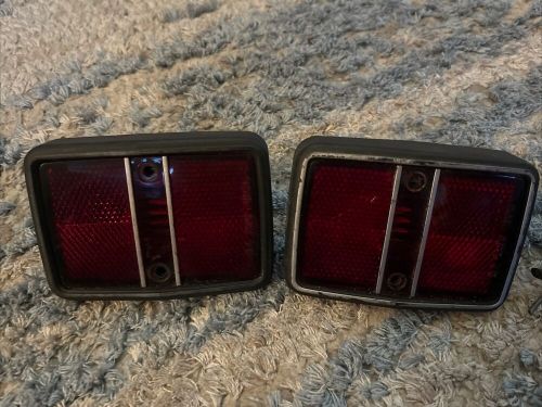 Vw mk1 rabbit scirocco rear red side markers light 175954361 volkswagen