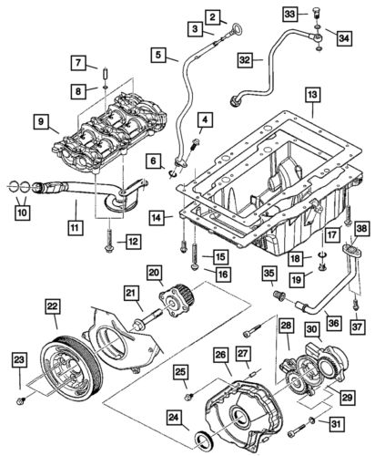 Genuine mopar ring gear 05066835aa