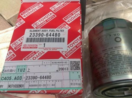 Toyota genuine element assy fuel filter 23390 - 64480