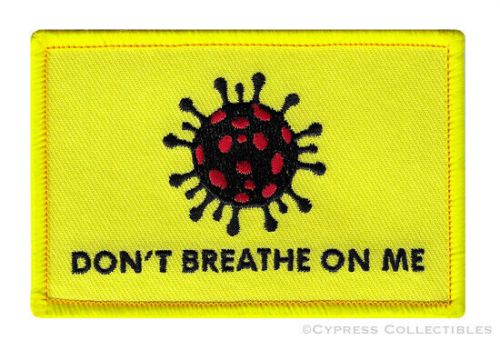 Corona gadsden flag patch embroidered funny corona biker don&#039;t tread on me new