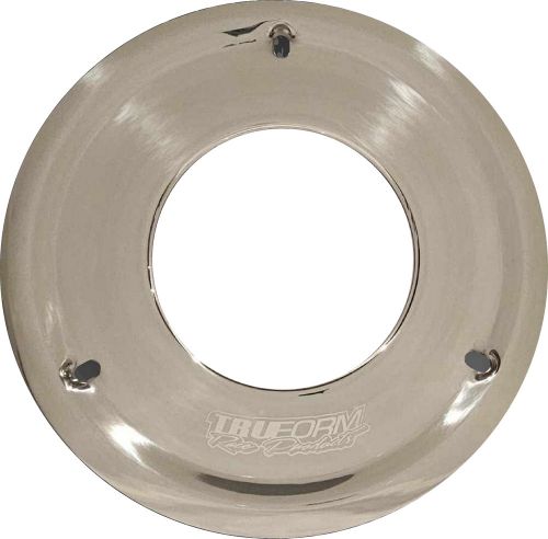 Truform aluminum wheel cover polished large hole