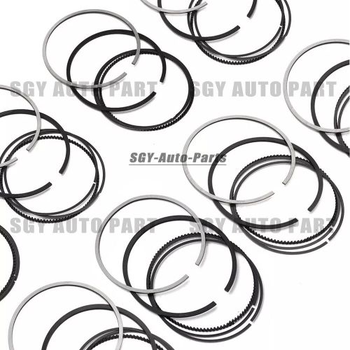 8pcs piston rings set repair kit std for bmw 735i 735li e65 e66 3.6 v8 n62b36