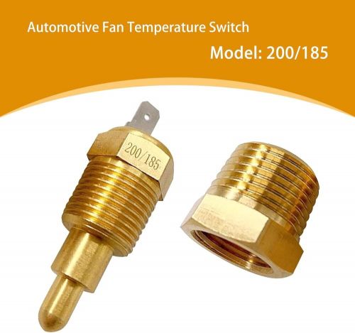 1 pc car engine cooling sensor switch and cover, 200 to 185 degrees celsius...