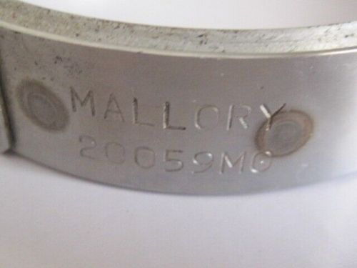 Mallory stainless magneto band clamp, msd progmag mallory fie supermag dragster