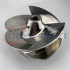 3 blade outboard jet impeller 7 3/8 part no. 1756 stainless steel for big series