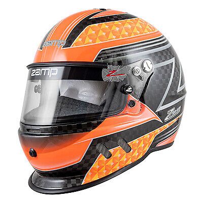 Zamp helmet rz-65d carbon l flo org/yel sa2020 h775c30l